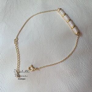 Cubic Zirconia Pavé 18k Gold Plated Bracelet